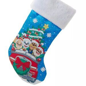 19" CUSTOMIZED WITH YOUR NAME = Personalized Kids Dog Christmas Stocking